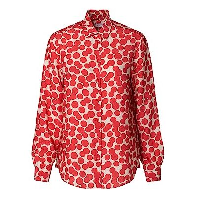 seidensticker Chemisier À Manches Longues Coupe Droite Blouse Femme seidensticker Chemisier À Manches Longues Coupe Droite Blouse Femme