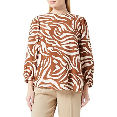 seidensticker Chemisier À Manches Longues Coupe Droite Blouse Femme seidensticker Chemisier À Manches Longues Coupe Droite Blouse Femme