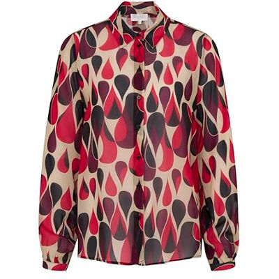 bugatti Chemisier pour femme, Beige 50, 46 bugatti Chemisier pour femme, Beige 50, 46