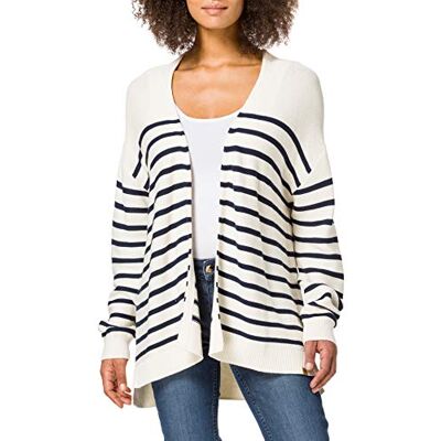 camel active Womenswear 3095465K70 Cardigan, Blanc Cassé., XL camel active Womenswear 3095465K70 Cardigan, Blanc Cassé., XL