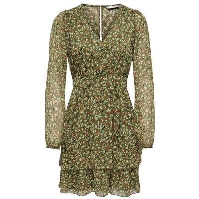 ONLY Femme Onladele Life L/S V-neck Dress Ptm Robe d'été ONLY Femme Onladele Life L/S V-neck Dress Ptm Robe d'été