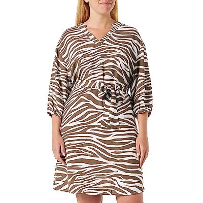 VERO MODA Vmseba 3/4 Abk Dress Wvn Ga Btq Cur Robe décontractée Femme VERO MODA Vmseba 3/4 Abk Dress Wvn Ga Btq Cur Robe décontractée Femme