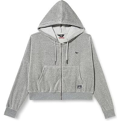 Superdry Vintage Crop Ziphood Sweatshirt à capuche Femme Superdry Vintage Crop Ziphood Sweatshirt à capuche Femme