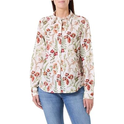 GANT Reg Floral Print Cot Voile Shirt Blouse Femme GANT Reg Floral Print Cot Voile Shirt Blouse Femme