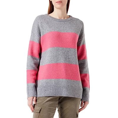 camel active Pull pour femme 309522/8k04 (1 pièce), Flanelle mélangée, XXL camel active Pull pour femme 309522/8k04 (1 pièce), Flanelle mélangée, XXL