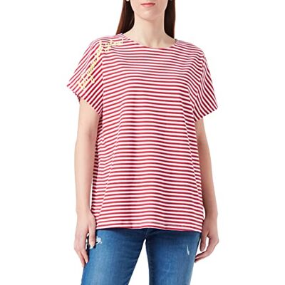 LTB Jeans Cedasa T-Shirt Femme, White Aura Orange St 13576, L LTB Jeans Cedasa T-Shirt Femme, White Aura Orange St 13576, L