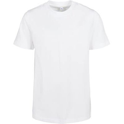 Build Your Brand Organic Kids Basic Tee T-shirt basique pour enfant Vetement Enfant en coton bio disponible dans de nombreuses couleurs Tailles 110-164, Blanc, 110-116 Build Your Brand Organic Kids Basic Tee T-shirt basique pour enfant Vetement Enfant en coton bio disponible dans de nombreuses couleurs Tailles 110-164, Blanc, 110-116