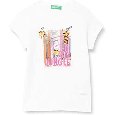 United T- Shirt 3I1XC1576, Blanc 101, 58 Garçon United T- Shirt 3I1XC1576, Blanc 101, 58 Garçon