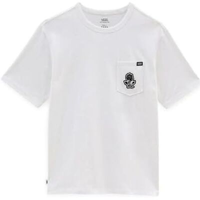 Vans OTW SS VN0A7YSBWHT T-shirt à manches courtes pour enfant Blanc Vans OTW SS VN0A7YSBWHT T-shirt à manches courtes pour enfant Blanc
