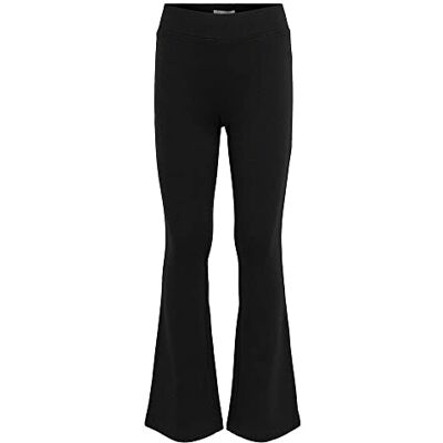 KIDS ONLY Only Konpaige Flared Pant PNT Noos Pantalons Femme, Noir, 8 ans KIDS ONLY Only Konpaige Flared Pant PNT Noos Pantalons Femme, Noir, 8 ans