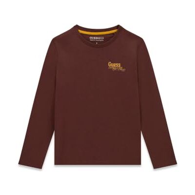 GUESS T-SHIRT GARÇON CHOCOLATE BARKTaille 7 Longueur N GUESS T-SHIRT GARÇON CHOCOLATE BARKTaille 7 Longueur N