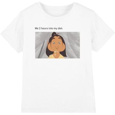 Disney mandarin creative ltd Mulan Diet Fail Meme T-shirt pour fille, blanc, 7-8 ans, blanc, 7-8 ans Disney mandarin creative ltd Mulan Diet Fail Meme T-shirt pour fille, blanc, 7-8 ans, blanc, 7-8 ans