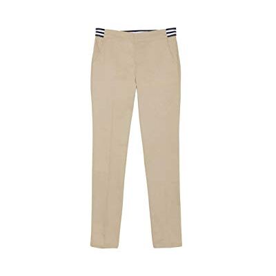 French Toast Pantalon skinny à enfiler, avec taille élastique et poches Uniforme scolaire pour enfants, Kaki, 8 French Toast Pantalon skinny à enfiler, avec taille élastique et poches Uniforme scolaire pour enfants, Kaki, 8