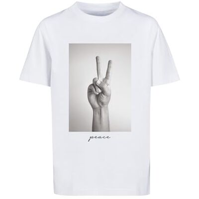 Mtk185-kids Peace Sign Tee T-shirt Mixte enfant (lot de 1) Mtk185-kids Peace Sign Tee T-shirt Mixte enfant (lot de 1)