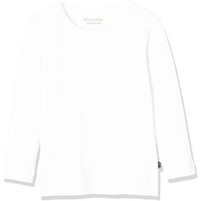 MINYMO Langarm-Bluse in Angenehmer Qualität Blouse, Blanc (100), 18 Mois Bébé garçon MINYMO Langarm-Bluse in Angenehmer Qualität Blouse, Blanc (100), 18 Mois Bébé garçon