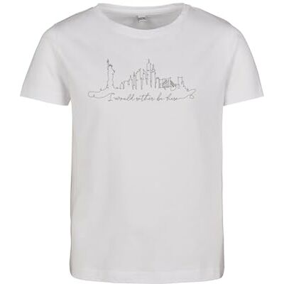 Tee Kids Want To Be Here Thé T-shirt Mixte enfant Tee Kids Want To Be Here Thé T-shirt Mixte enfant