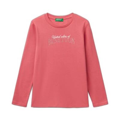 T-shirt à logo pailleté pour enfants Benetton - T-shirt T-shirt à logo pailleté pour enfants Benetton - T-shirt