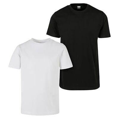 Urban Classics Boys Basic Tee 2-pack T-shirt Garçon Urban Classics Boys Basic Tee 2-pack T-shirt Garçon