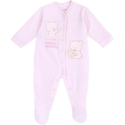 Chicco Tutina Con apertura davanti Bottone pour bébé fille, rose (2), 0 mois, rose (2), 0 mois Chicco Tutina Con apertura davanti Bottone pour bébé fille, rose (2), 0 mois, rose (2), 0 mois