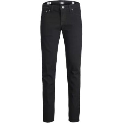 JACK & JONES JUNIOR Jeans Garçon, Black Denim, 152 JACK & JONES JUNIOR Jeans Garçon, Black Denim, 152