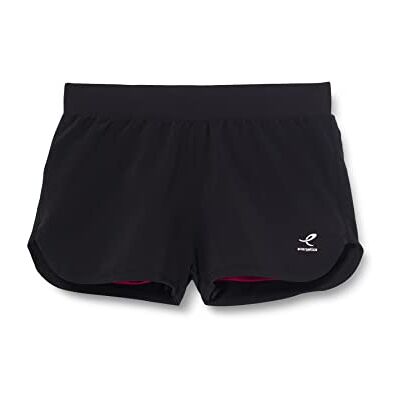 ENERGETICS Bamas 4S Shorts, Black/Redwine, 128 Mixte Enfant ENERGETICS Bamas 4S Shorts, Black/Redwine, 128 Mixte Enfant