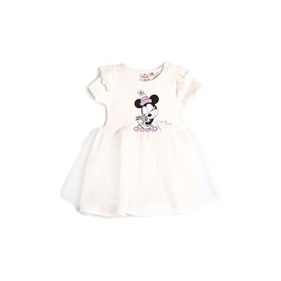 Koton Baybgirls Minnie Mouse Tulle Ruffle Licenced Robe à manches courtes en coton Koton Baybgirls Minnie Mouse Tulle Ruffle Licenced Robe à manches courtes en coton