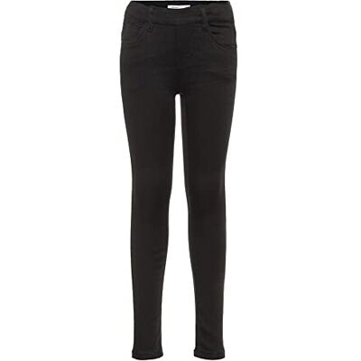 NAME IT Jeans Fille, Noir (Black Denim Black Denim), 92 NAME IT Jeans Fille, Noir (Black Denim Black Denim), 92