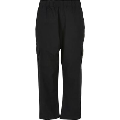 Urban Classics Garçons Pantalon Cargo Ripstop, Pantalon cargo Ripstop pour garçons, disponible en noir, tailles 110/116-158/164, Noir, 110-116 Urban Classics Garçons Pantalon Cargo Ripstop, Pantalon cargo Ripstop pour garçons, disponible en noir, tailles 110/116-158/164, Noir, 110-116