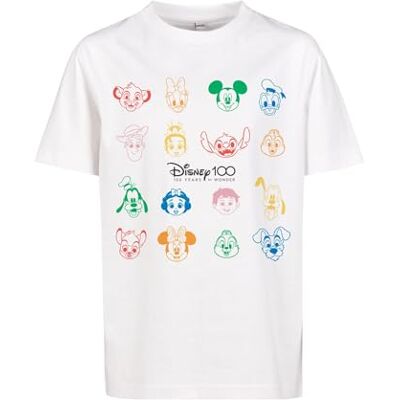 Mtk238 Kids Disney 100 Faces Tee T-shirt Mixte enfant (lot de 1) Mtk238 Kids Disney 100 Faces Tee T-shirt Mixte enfant (lot de 1)