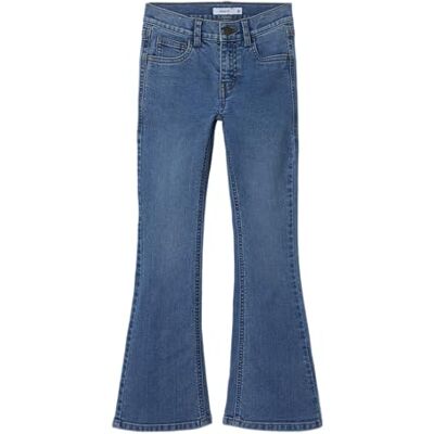 NAME IT Jean pour fille Bootcut, denim bleu médium, 122 NAME IT Jean pour fille Bootcut, denim bleu médium, 122