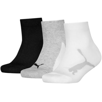 PUMA Kids BWT Quarter 3P - Chaussettes PUMA Kids BWT Quarter 3P - Chaussettes