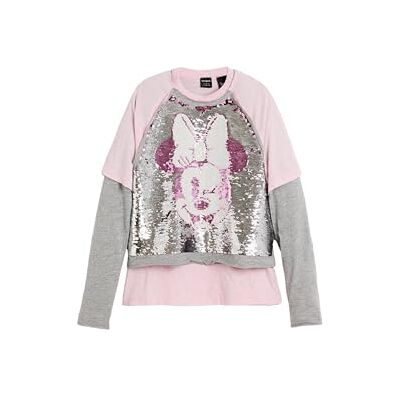 Desigual Ts_minnie Sequins Robe Fille Desigual Ts_minnie Sequins Robe Fille