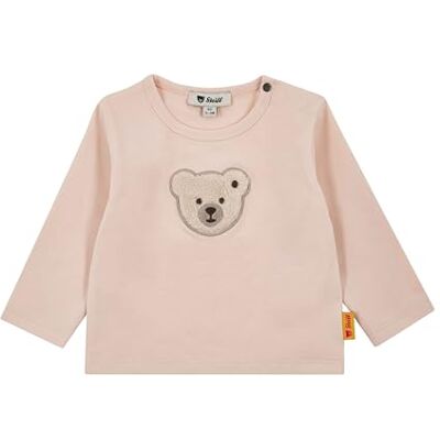 Steiff T-shirt à manches longues UE taille 56 Pearl Blush, sweat à manches longues pour enfant, pull à manches longues, haut pour bébé, t-shirt basique idéal, confortable et doux, lavable en machine Steiff T-shirt à manches longues UE taille 56 Pearl Blush, sweat à manches longues pour enfant, pull à manches longues, haut pour bébé, t-shirt basique idéal, confortable et doux, lavable en machine