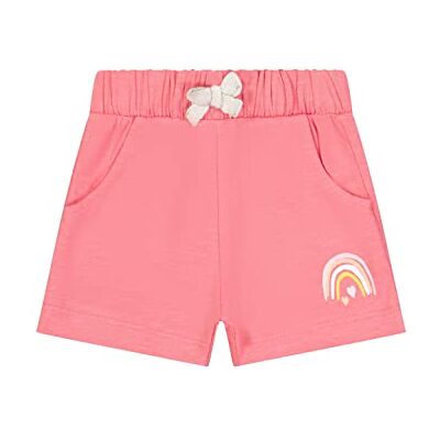 SALT AND PEPPER Salt & Pepper Baby Girls Shorts Rainbowprint Bébé Fille, Flamingo Pink, Taille unique SALT AND PEPPER Salt & Pepper Baby Girls Shorts Rainbowprint Bébé Fille, Flamingo Pink, Taille unique