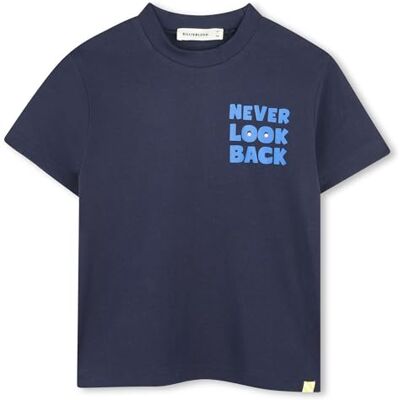 Billieblush U21565 T-Shirt pour garçon, Bleu indigo, 4 ans Billieblush U21565 T-Shirt pour garçon, Bleu indigo, 4 ans