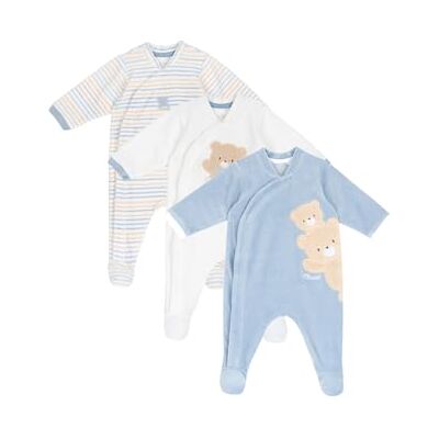 Chicco Aus Chenille Mit Füß Nos Barboteuse Bébé garçon (lot de 1) Chicco Aus Chenille Mit Füß Nos Barboteuse Bébé garçon (lot de 1)