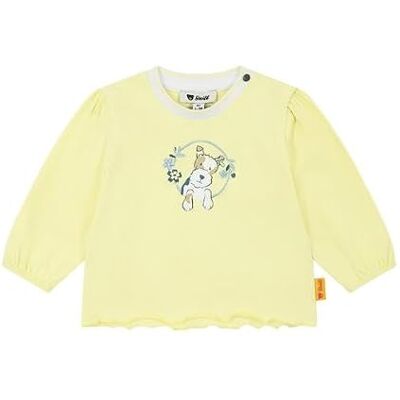 Steiff T-shirt Langarm T-shirt à manches longues Bébé fille Steiff T-shirt Langarm T-shirt à manches longues Bébé fille