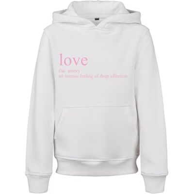 Tee Kids Love Definition Hoody Sweatshirt capuche Mixte enfant Tee Kids Love Definition Hoody Sweatshirt capuche Mixte enfant