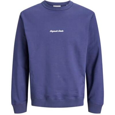 JACK & JONES Jornorrebro Emb Sweat Crew Noos Jnr Jornorrebro Emb Sweat Crew Noos Jnr (1 pièce), Bleu crown., 164 JACK & JONES Jornorrebro Emb Sweat Crew Noos Jnr Jornorrebro Emb Sweat Crew Noos Jnr (1 pièce), Bleu crown., 164