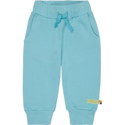 loud + proud Rippenstruktur, Gots Zertifiziert Pantalons Enfants Unisexes, Cyan, 74-80 loud + proud Rippenstruktur, Gots Zertifiziert Pantalons Enfants Unisexes, Cyan, 74-80