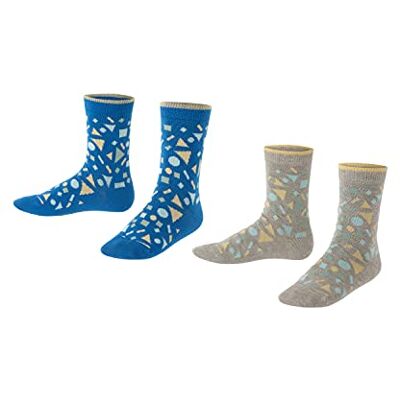 ESPRIT Pattern Mix 2-Pack K So 18178, Multicolore (Sortiment 30), 27-30 (Lot de 2) Mixte Enfant ESPRIT Pattern Mix 2-Pack K So 18178, Multicolore (Sortiment 30), 27-30 (Lot de 2) Mixte Enfant