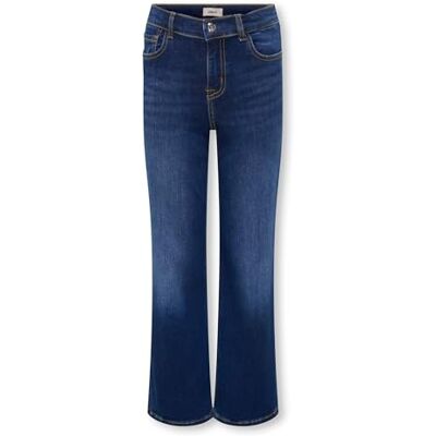 ONLY & Kids Kogmadison Blush Wide DNM Dia092 Noos, Bleu foncé denim, 146 ONLY & Kids Kogmadison Blush Wide DNM Dia092 Noos, Bleu foncé denim, 146
