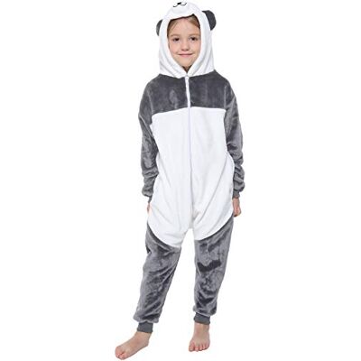 corimori 1851 (Plusieurs Modèles) Grenouillère Enfant, Combinaison Pyjama pour Garçons Et Filles, Kigurumi Animal, Tailles 3-11 Ans, Mei le Panda (Blanc, Noir, Bleu), Taille 6-8 ans (hauteur 110-130 corimori 1851 (Plusieurs Modèles) Grenouillère Enfant, Combinaison Pyjama pour Garçons Et Filles, Kigurumi Animal, Tailles 3-11 Ans, Mei le Panda (Blanc, Noir, Bleu), Taille 6-8 ans (hauteur 110-130