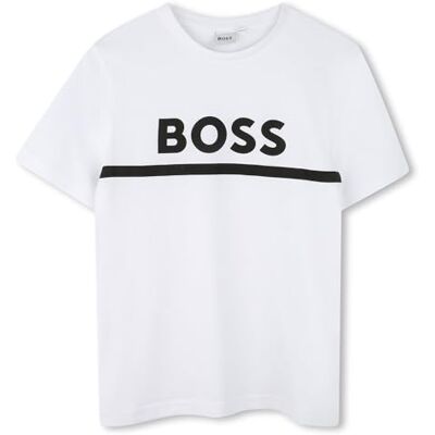 Boss Pm Nos H25 D2_tee-shirt Manches Courtes TEE-SHIRT MANCHES COURTES Garçon (lot de 1) Boss Pm Nos H25 D2_tee-shirt Manches Courtes TEE-SHIRT MANCHES COURTES Garçon (lot de 1)