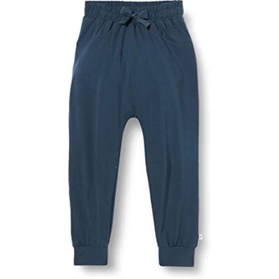 Müsli by Green Cotton Cozy Me Dart Pants Baby Pantalons bébés garçons, Midnight, 56 Müsli by Green Cotton Cozy Me Dart Pants Baby Pantalons bébés garçons, Midnight, 56