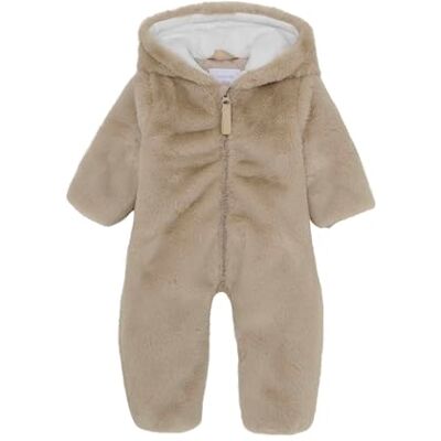 Noppies Baby Combinaison unisexe à manches longues en grès, Portabella N400, 44 Noppies Baby Combinaison unisexe à manches longues en grès, Portabella N400, 44