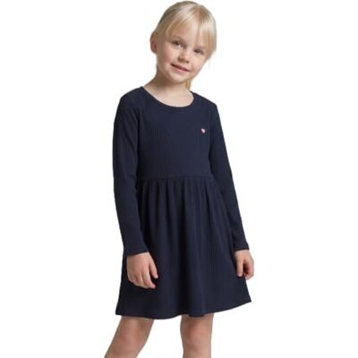 TOM TAILOR 1044850 Robe basique stretch pour enfant avec structure côtelée Fille (lot de 1) TOM TAILOR 1044850 Robe basique stretch pour enfant avec structure côtelée Fille (lot de 1)