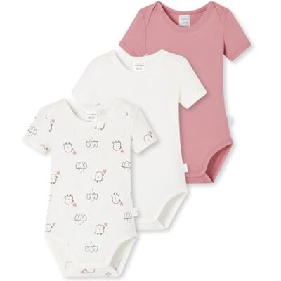 Schiesser 3pack Bodies 1/2 Baby Ensemble de sous-vêtement pour bébés et bambins Bébé fille Schiesser 3pack Bodies 1/2 Baby Ensemble de sous-vêtement pour bébés et bambins Bébé fille