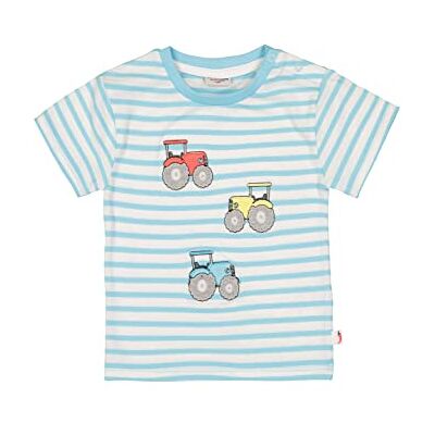 SALT AND PEPPER T-shirt à rayures brodé pour bébé garçon en coton biologique T-shirt Bébé garçon SALT AND PEPPER T-shirt à rayures brodé pour bébé garçon en coton biologique T-shirt Bébé garçon
