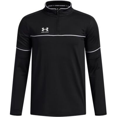 Under Armour Challenger Sweat d'entraînement demi-zippé Noir/blanc 14-16 ans Under Armour Challenger Sweat d'entraînement demi-zippé Noir/blanc 14-16 ans